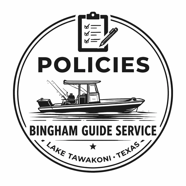Policies for Binham Guide Service